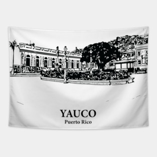 Yauco - Puerto Rico Tapestry