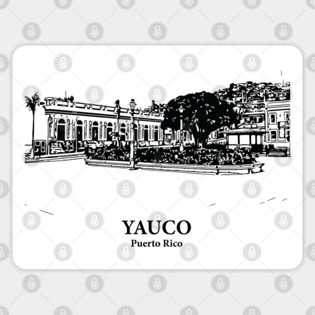 Yauco - Puerto Rico Sticker by Lakeric