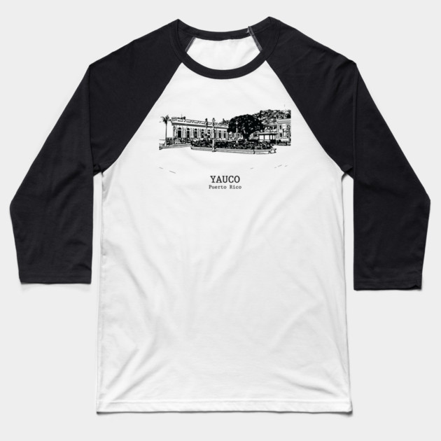 Yauco - Puerto Rico Baseball T-Shirt by Lakeric