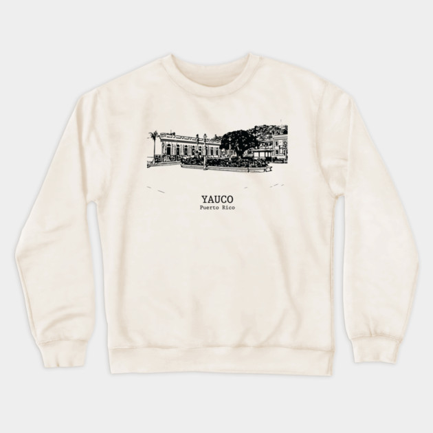 Yauco - Puerto Rico Crewneck Sweatshirt by Lakeric