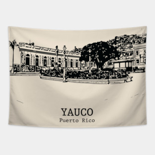 Yauco - Puerto Rico Tapestry