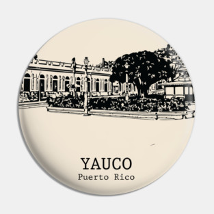 Yauco - Puerto Rico Pin