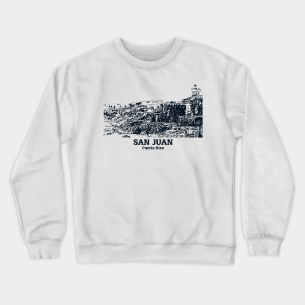 San Juan - Puerto Rico Crewneck Sweatshirt by Lakeric
