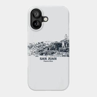 San Juan - Puerto Rico Phone Case