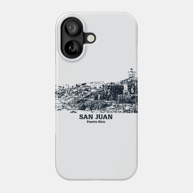 San Juan - Puerto Rico Phone Case by Lakeric