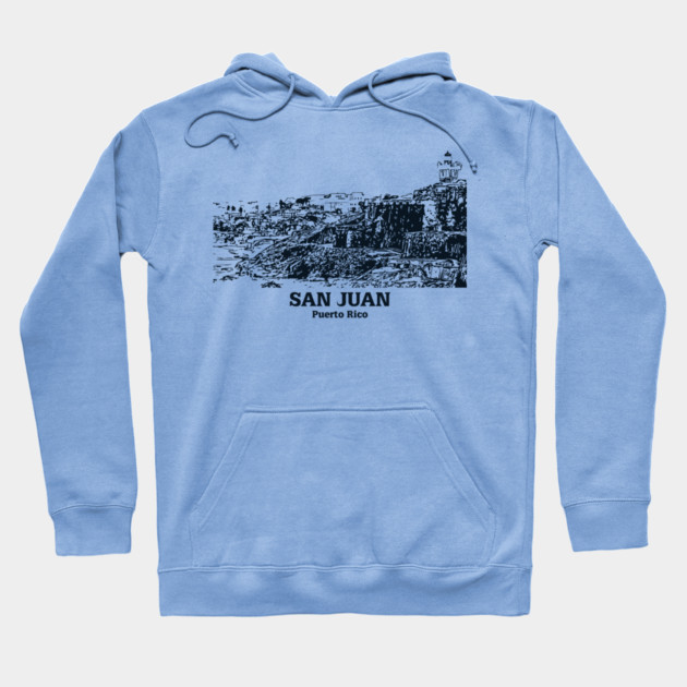 San Juan - Puerto Rico Hoodie by Lakeric