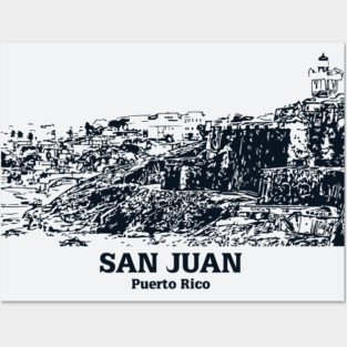 San Juan - Puerto Rico Posters and Art