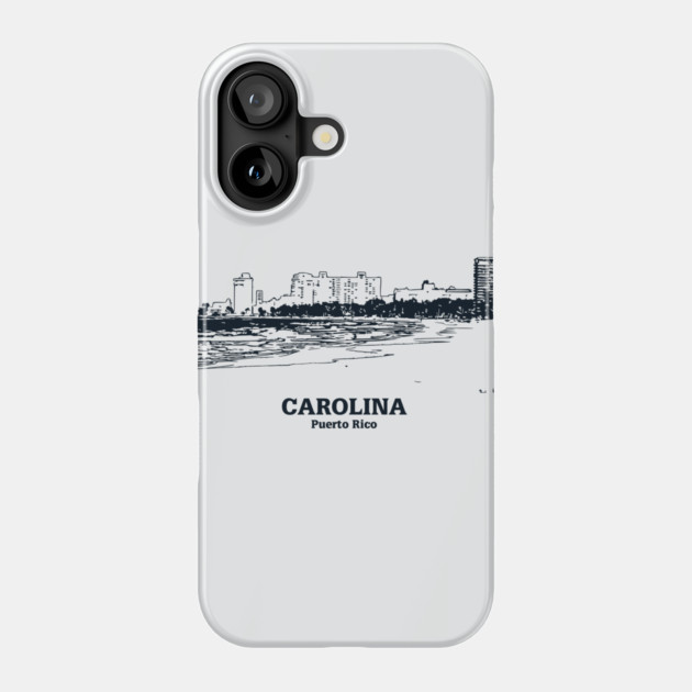 Carolina - Puerto Rico Phone Case by Lakeric