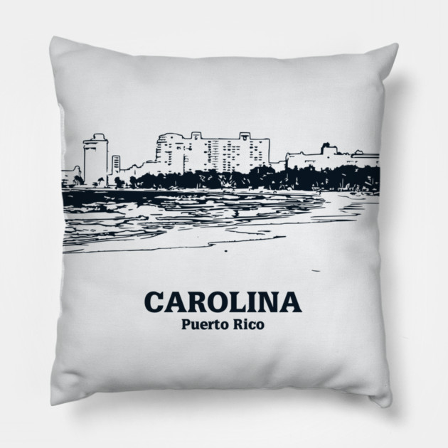 Carolina - Puerto Rico Pillow by Lakeric