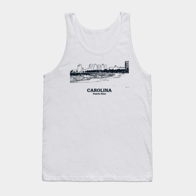 Carolina - Puerto Rico Tank Top by Lakeric