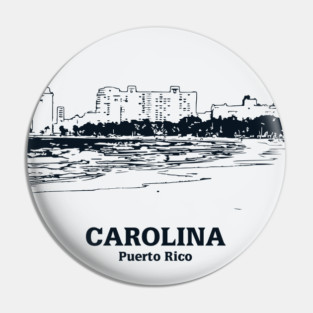 Carolina - Puerto Rico Pin