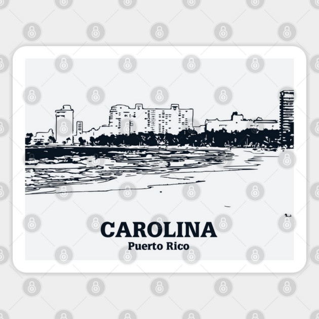 Carolina - Puerto Rico Sticker by Lakeric