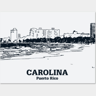 Carolina - Puerto Rico Posters and Art