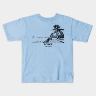 Ponce - Puerto Rico Kids T-Shirt