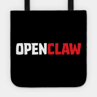 OpenClaw Logo Font Tote