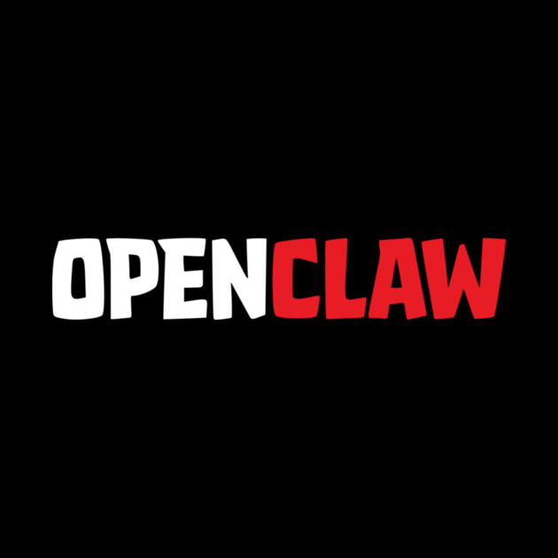 OpenClaw Logo Font by Claw Tees
