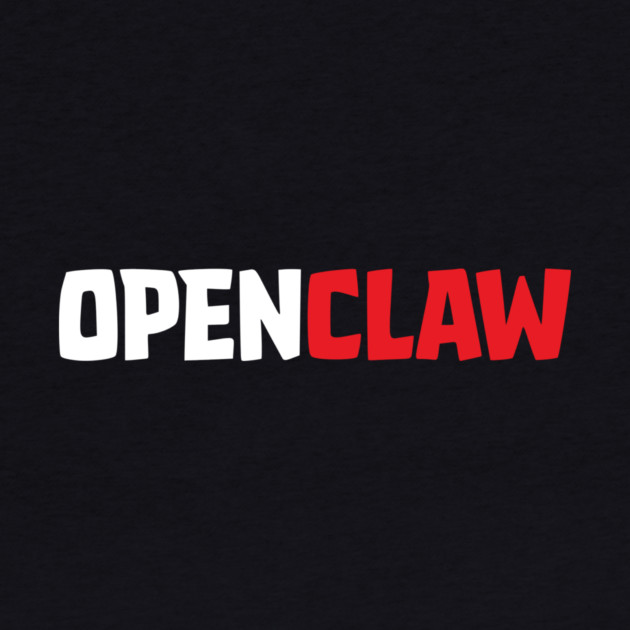 OpenClaw Logo Font by Claw Tees