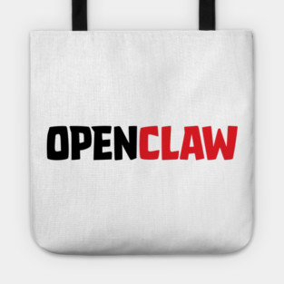 OpenClaw Logo Font Tote