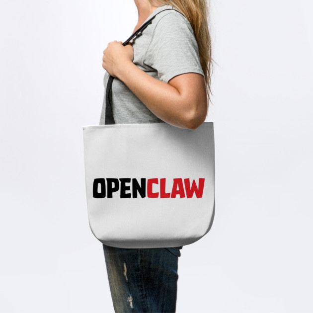OpenClaw Logo Font by Claw Tees