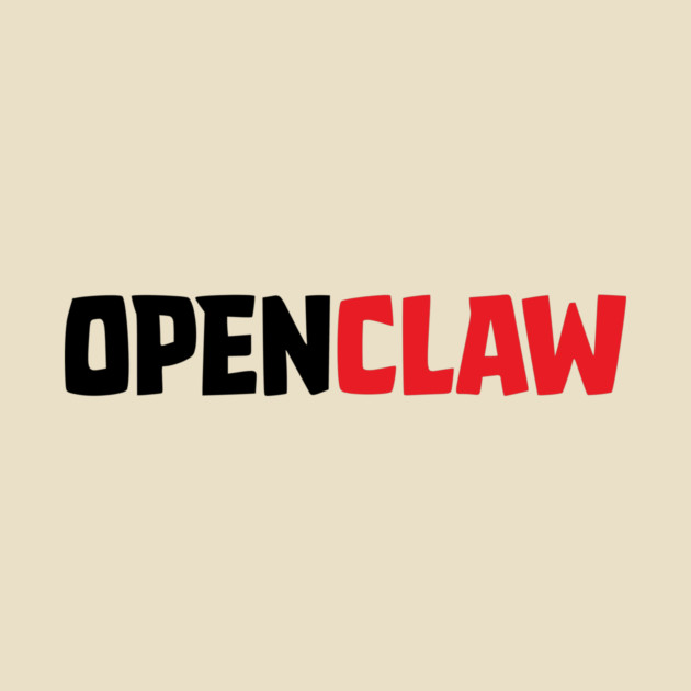 OpenClaw Logo Font by Claw Tees