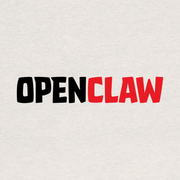 OpenClaw Logo Font by Claw Tees