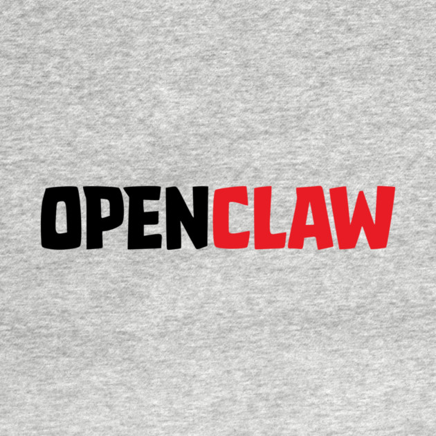 OpenClaw Logo Font by Claw Tees