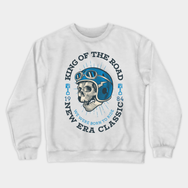 King Of The Road Crewneck Sweatshirt by monsalveautos