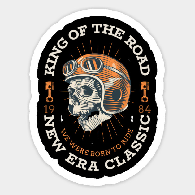 Skull Biker Sticker by monsalveautos