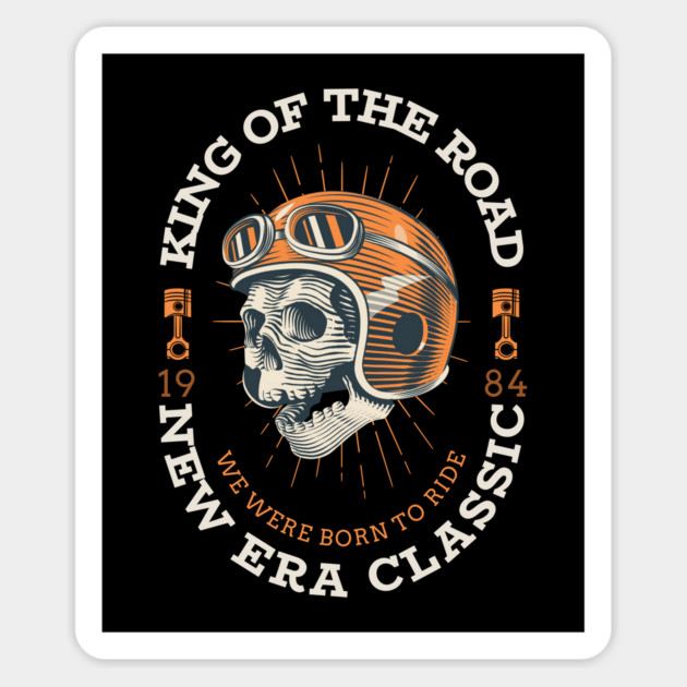 Skull Biker Magnet by monsalveautos