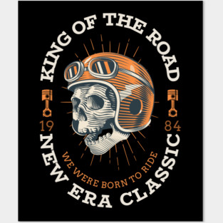 Skull Biker Posters and Art