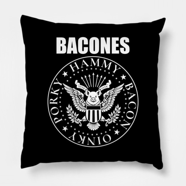 BACONES Pillow by artslaves