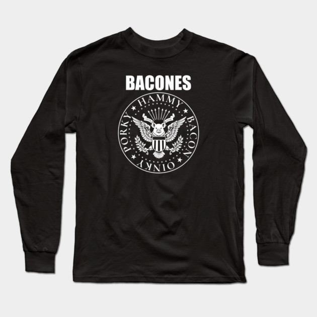 BACONES Long Sleeve T-Shirt by artslaves