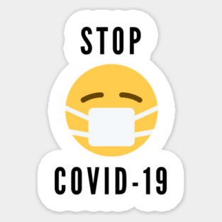 STOP CORONA Sticker
