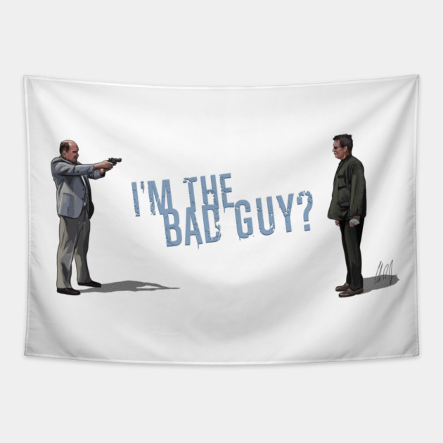 Falling Down: I'm the Bad Guy? Tapestry by 51Deesigns