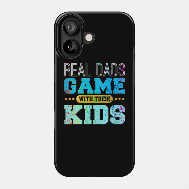 Gaming Fathers Day Gamer Dad Phone Case by yangho