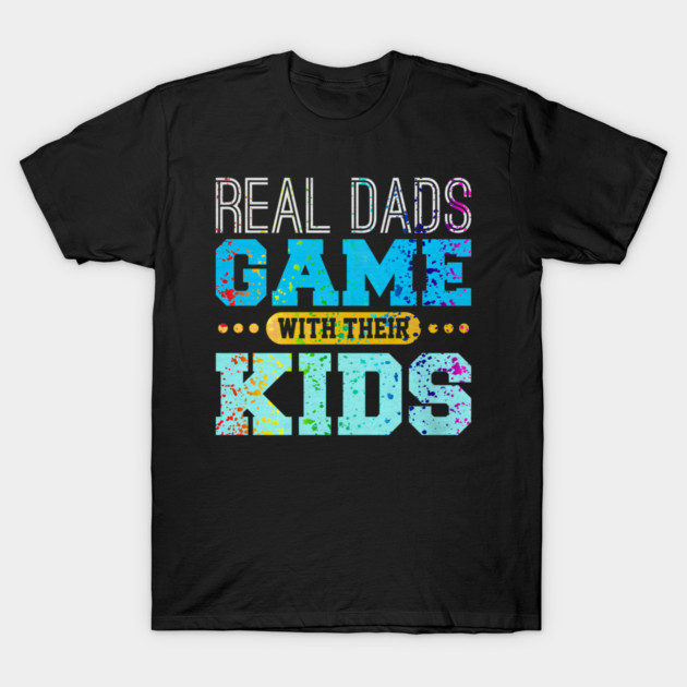 Gaming Fathers Day Gamer Dad T-Shirt by yangho