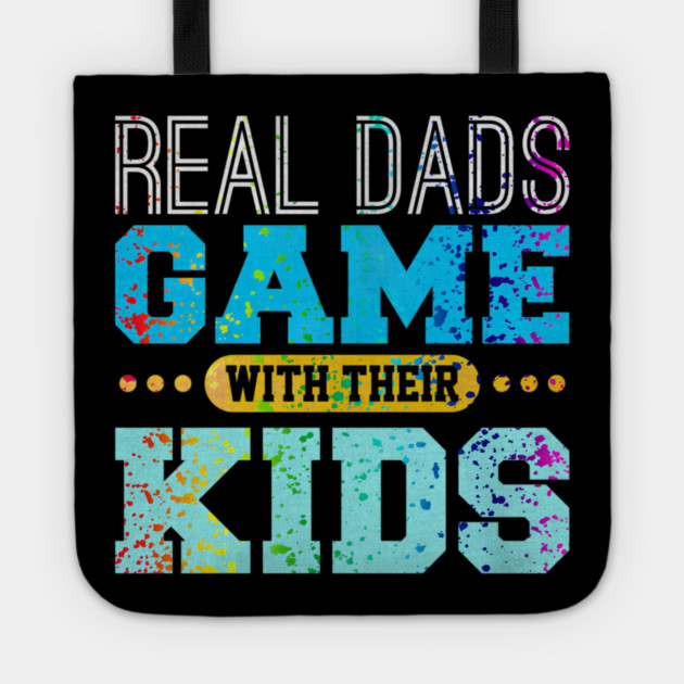 Gaming Fathers Day Gamer Dad Tote by yangho