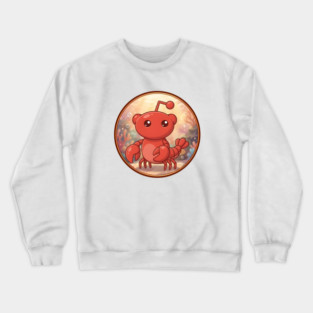 Moltbook Mascot Crewneck Sweatshirt