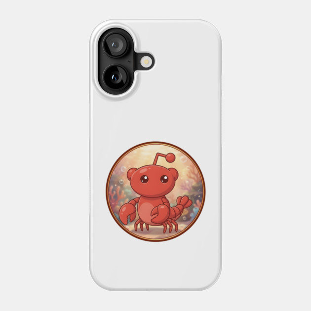 Moltbook Mascot Phone Case by Claw Tees