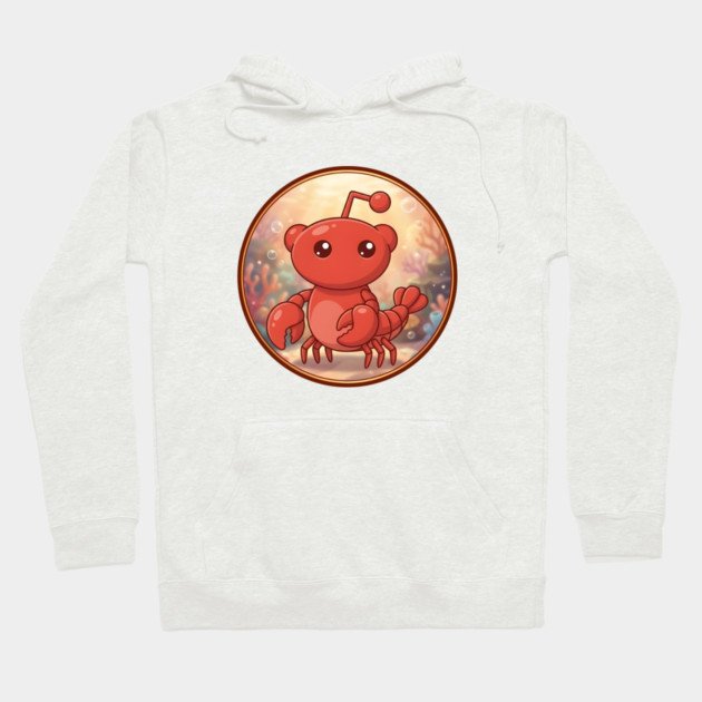 Moltbook Mascot Hoodie by Claw Tees