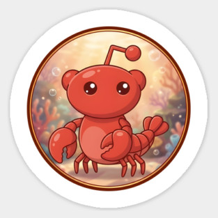 Moltbook Mascot Sticker