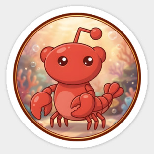 Moltbook Mascot Magnet