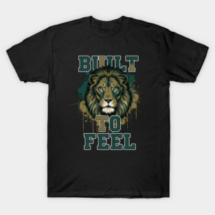 Built To Feel Lion Graphic Tee T-Shirt
