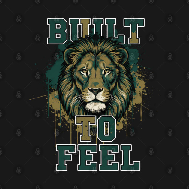 Built To Feel Lion Graphic Tee by Valder’s Brothers