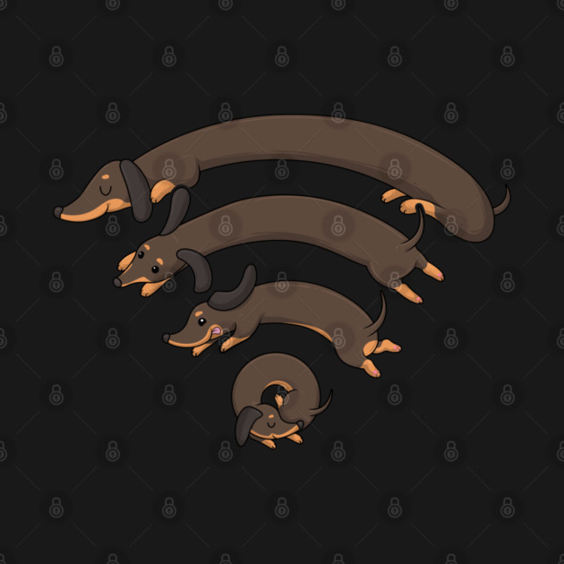 Dachshund Connection by GoshWow®