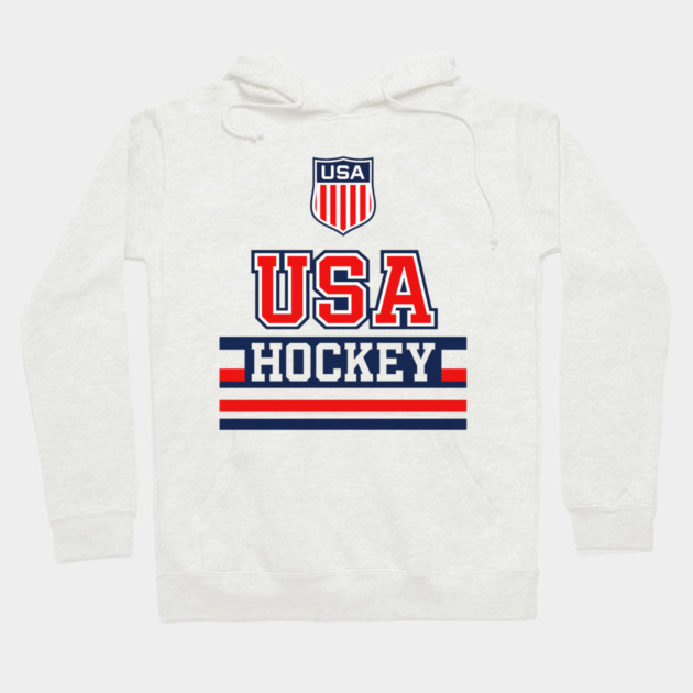 USA Hockey Hoodie by CrazyGirl