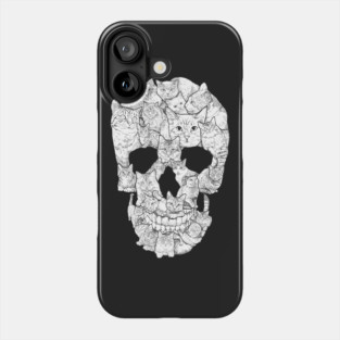 Cat Skull Phone Case