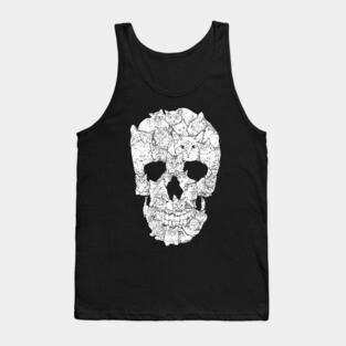 Cat Skull Tank Top
