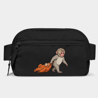 Monkey Pulling Orangutan Primate Animal Lover Bag