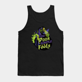You Poor Simple Fools Maleficent Evil Queen Dragon Style Tank Top